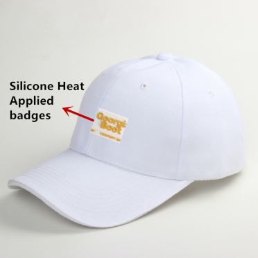 بیس بال کیپس کیلئے سلیکون بیجز۔